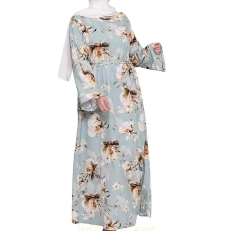 N5KB Ramadan Kaftan Dubai Abaya Turkey Muslim Hijab Dress Islam Caftan Marocain Dress Vestidos Eid Mubarak Robe Abayas