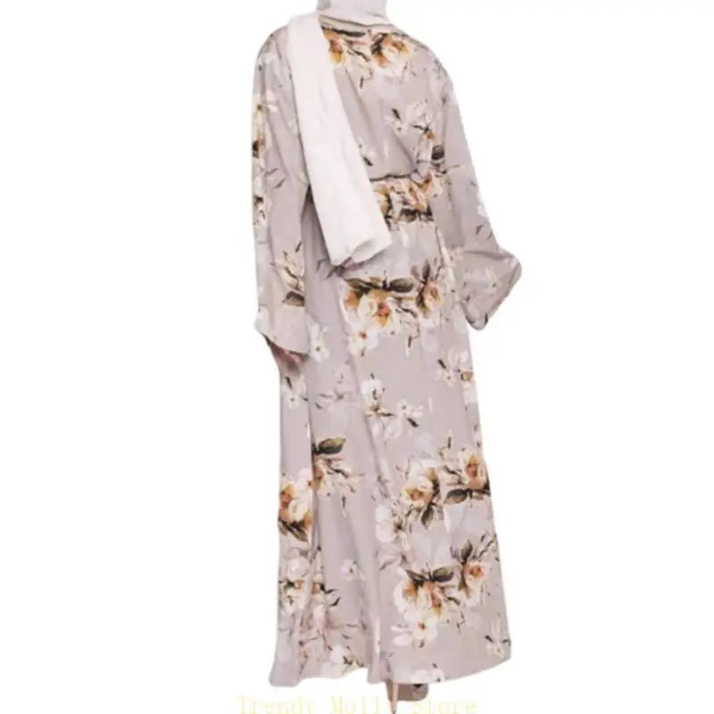 N5KB Ramadan Kaftan Dubai Abaya Turkey Muslim Hijab Dress Islam Caftan Marocain Dress Vestidos Eid Mubarak Robe Abayas